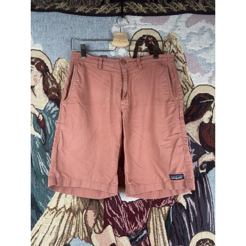 Patagonia Cotton Hemp Blend Shorts Mens 28 30"x9" inseam Brick Red All Wear